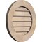Ekena Millwork Round Gable Vent Unfinished, Non-Functional, Pine Gable Vent w/ Decorative Face Frame, 22"W x 22"H GVWRO22X2202SDUPI - alternate 4